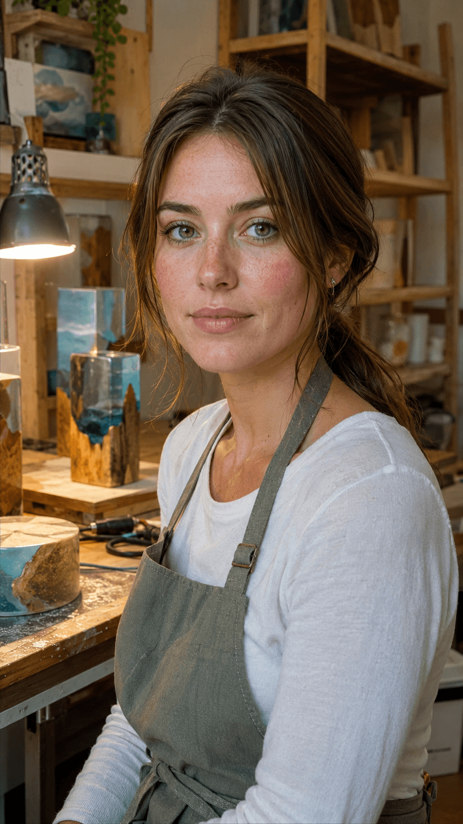 A maker in the Creativeloons studio